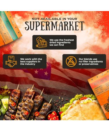 Spice Cartel Americas Collection: Artisanal Herb & Spice Blends | North & South America | 4-35g Pouches - Buy Online on GoSupps.com