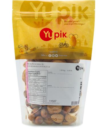 Yupik Mix Nuts In Shell 1kg 6 Count Mix Nuts 6 kg - Buy Online on GoSupps.com