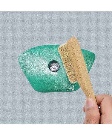 Premium Rock Climbing Brush with Thick Boar's Hair Bristles - Durable Bouldering Brush with Strong Handle | Ideal Rock Climbing Gift - Buy Online on GoSupps.com