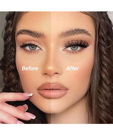 Ruairie Curl Lash Clusters - Natural Look Fluffy Wispy Extension 9-14MM - DIY Individual Eyelash Extensions - 8 Pairs - Buy Online on GoSupps.com