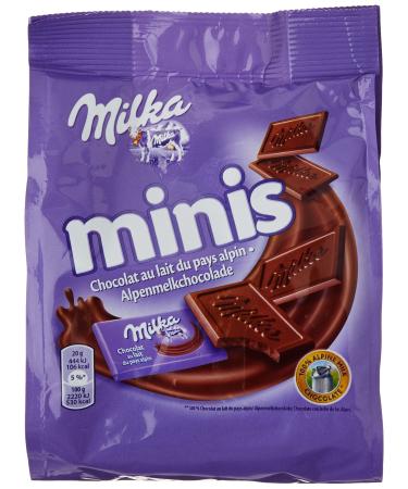 Milka Milka Mini Squares Milk Chocolate 200g