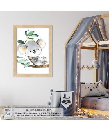 LALELU-Prints Adventurous Safari: Set of 6 Jungle Elephant Posters for Kids' Rooms Perfect Wall Decor for Boys and Girls (DIN A4 Unframed) - Buy Online on GoSupps.com