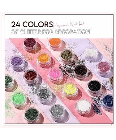 Morovan Acrylic Nail Kit for Beginners | Complete UV Lamp Gel Polish & Glitter Powder Set | Professional Acrylic Nail Supplies - Buy Online on GoSupps.com