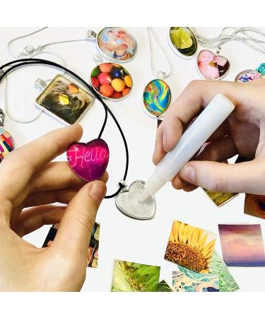 Hapinest Jewelry Making Kit for Girls - Arts and Crafts Gifts for Ages 8-12 and Teens - Includes 11 Charm Pendants, 9 Necklaces, 2 Bracelets - Full DIY Pendant Jewelry Kit - Buy Online on GoSupps.com