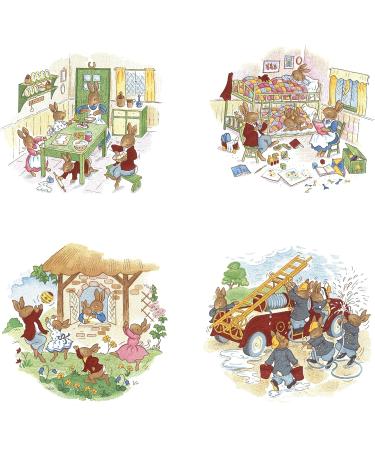 Royal Doulton Bunnykins Nursery Set - Baby Plate & Feeding Spoon | Fine Bone China | Multi | 2-Piece Set - Buy Online on GoSupps.com