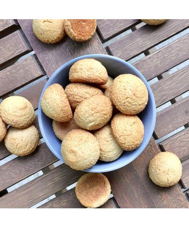 Piccola Cucina Regali Amaretti Italian Almond Macaroon Cookies - 1 KG BULK - Gluten Free Dairy Free - Buy Online on GoSupps.com