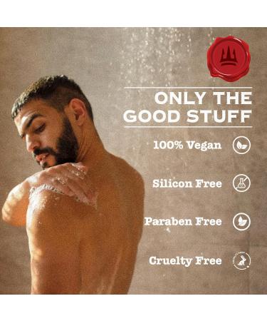 Italian Suede Body Wash for Men & Women | Unisex Shower Gel with Bergamot Pineapple & Leather | Chypre Fruity Fresh - 270ml - Buy Online on GoSupps.com