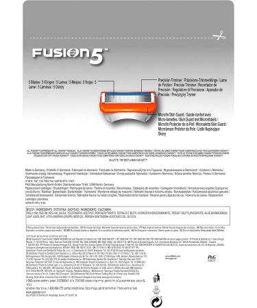 Gillette Fusion5 Razor 16 Pieces - Premium Shaving Kit for a Smooth Finish | International Shipping Available - Buy Online on GoSupps.com