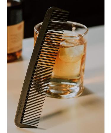 Chicago Comb Model 6 Carbon Fiber 17.8cm - Graphite Black Anti-Static - Buy Online on GoSupps.com