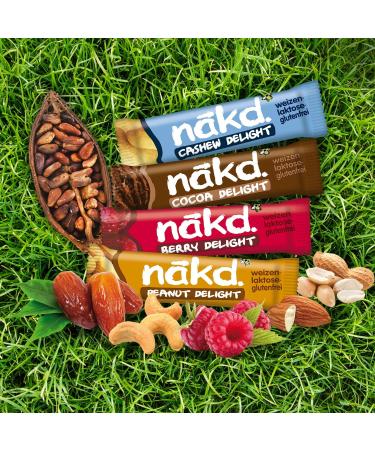  Nakd nakd. Mix-Pack 77549 Fruit and Coconut Bars 560 g Pack of 4 - Buy Online on GoSupps.com