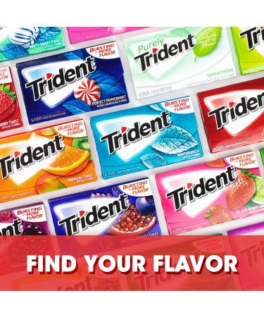 Trident Cinnamon Sugar Free Gum  14 Count (Pack of 12) (168 Total Pieces) - Buy Online on GoSupps.com