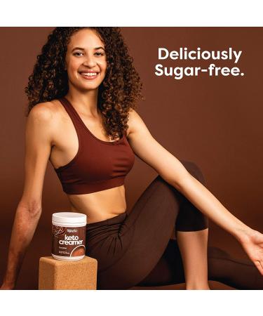 Kiss My Keto Chocolate Creamer 12.3 oz - Low Carb, Keto-Friendly & Delicious - Buy Online on GoSupps.com