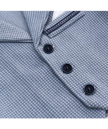 Famuka Baby Boy Formal Wedding Suit 6 Months Blue | Gentleman Tuxedo Outfit with Bows | 2 PCS Set - Buy Online on GoSupps.com