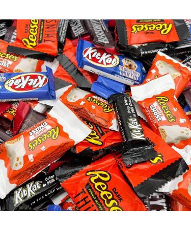 LaetaFood Halloween Chocolate Candy Mix 5 Pounds HERSHEY'S SPECIAL DARK  KITKAT Milk Chocolate  Blueberry Muffin  Peanut Butter Cups Mix #1 - Buy Online on GoSupps.com