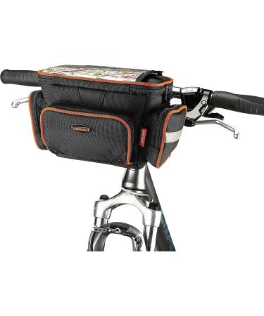 Ibera Bike Handlebar Bag for Camera Equipment  Clip-on Quick Release Bicycle Bag with Rain Cover and Map Sleeve  Medium (IB-HB4) - Buy Online on GoSupps.com