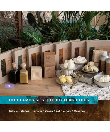 ETHERVA Raw Cocoa Butter | Truly Unrefined Pure | Non-Deodorized & Unbleached | Natural Aroma of Cacao | Rural Coop From Kerala India | Bulk DIY Body Butter | Thickener for Skin Body & Hair | 35 Oz - Buy Online on GoSupps.com