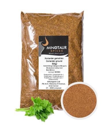 Minotaur Spices | Ground Coriander | 2 x 500g (1 Kg) - Buy Online on GoSupps.com
