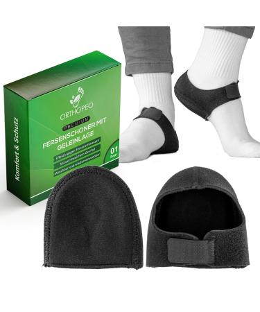 Orthopeo Premium heel spur Bandage heel lacher with jet insert heel cushion for heel pain & heel spur heel socks in Achilles tendon inflammation heel spur inserts