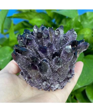 Natural Crystal Rough Natural Crystal 1Pcs Natural Purple Ghost Phantom Quartz Crystal Cluster Rock Stones and Crystals Specimen Home Deco (Color : 450-500g) - Buy Online on GoSupps.com