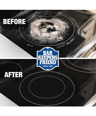Bar Keepers Friend Cooktop Cleaning Kit - 13oz | Stovetop Stain Remover & Polisher - Buy Online on GoSupps.com
