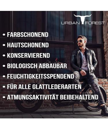 Leather Soap & Cleaner Set with Brush - German Leather Care for Saddle & Upholstered Products - Urban Forest 500ml Savings Set - Buy Online on GoSupps.com