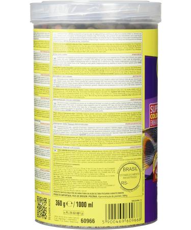 Tropical Cichlid Omnivore Medium Pellet 1000ml / 360g - for Large and Medium Sized Omnivorous Cichlids - Buy Online on GoSupps.com