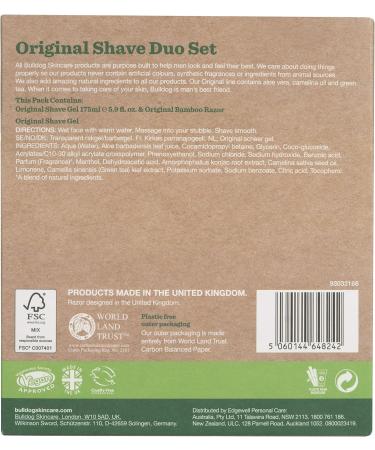 Bulldog Skincare Shave Duo: Ultimate Men's Grooming Set - Buy Online on GoSupps.com