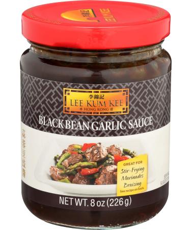 Lee Kum Kee Black Bean Garlic Sauce, 8-Ounce Jars (Pack of 4)