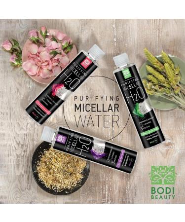 Eau micellaire d maquillante 3-en-1 | 250 ml | Peaux grasses & mixtes | Contr le du s bum | Camomille bisabolol panth nol | Nettoie purifie tonifie sans rin age | Sans alcool - Buy Online on GoSupps.com