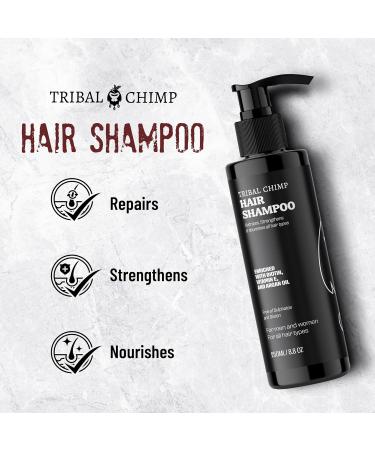 Moisturizing Hair Shampoo for All Hair Types - Strengthens Nourishes & Removes Excess Oil - 8.8oz | International Shipping - Buy Online on GoSupps.com