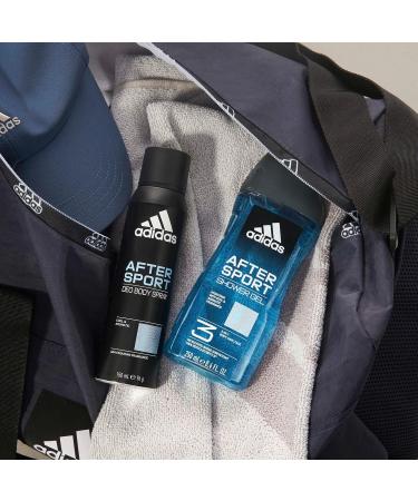  adidas adidas After Sport 3-in-1 Shower Gel for Him Fresh and Aromatic Scent 250 ml - Buy Online on GoSupps.com