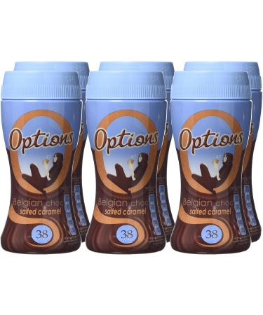 Options Belgian Chocolate Salted Caramel 220g - Decadent Chocolate Caramel Delight - Buy Online on GoSupps.com