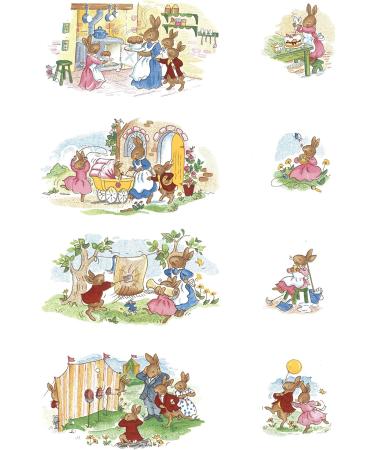 Royal Doulton Bunnykins Nursery Set - Baby Plate & Feeding Spoon | Fine Bone China | Multi | 2-Piece Set - Buy Online on GoSupps.com