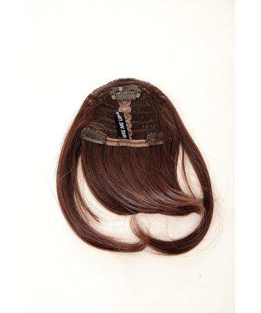 Buy WIG ME UP YZF-W1030-33 Clip-In Bangs | Mahogany Rust Brown Hair Extensions for International Shipping - Buy Online on GoSupps.com