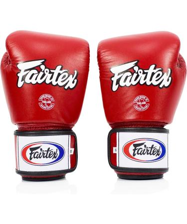 Fairtex BGV1BR Muay Thai Boxing Gloves - Breathable 12 oz for Men Women Kids | High Quality Light & Shock-Absorbing MMA & Kickboxing Gear - Buy Online on GoSupps.com