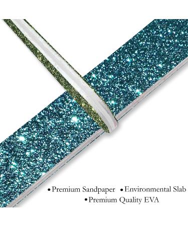 P2P Colorful Nail File Strips - Double Sided Nail Buffers for Manicure and Pedicure - Shaping and Smoothing Toenails and Fingernails (Regular 10) - Buy Online on GoSupps.com