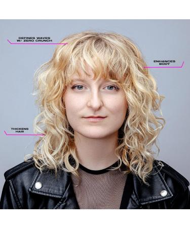 XMONDO Wave Foam & Salty Sea Spray Bundle (6 Fl Oz) - Vegan Anti-Frizz Formulas for Waves Texture and Shine 2pc Set - Buy Online on GoSupps.com