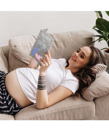 Cozy Raccoon Mutterpass Cover - Felt 50% Mom & Dad | Made in Germany | Personal Gift for Pregnant Moms | Indoor Pockets for Insurance & Ultrasound Images - Buy Online on GoSupps.com