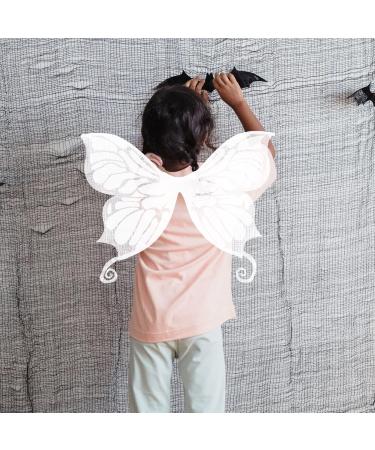 ibasenice Girls Wings Fairy Wings Butterfly Wing Dress Up Butterfly Wing Prop Elegant Style Butterfly Wing White - Buy Online on GoSupps.com
