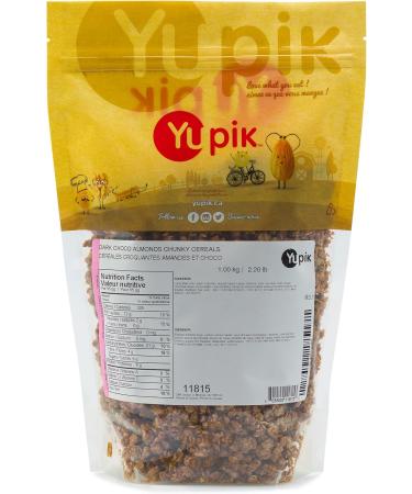 Yupik Dark Chocolate Almonds Chunky Cereals Oats Almonds Dark Chocolate 1Kg - Buy Online on GoSupps.com