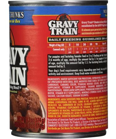 Gravy Train Canned Dog Food Beef - Buy Online on GoSupps.com