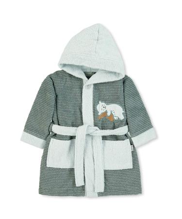 Sterntaler Hooded Bathrobe Bear Ben Green 80 Emmilius Green