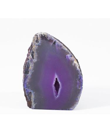 Natural Purple Agate Geode - Stunning Home Decor Accent - Buy Online on GoSupps.com