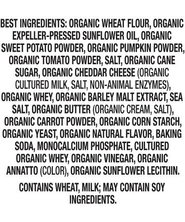 Annie's Hidden Veggie Cheddar Crackers 7.5 oz - Delicious and Nutritious Snack - Buy Online on GoSupps.com