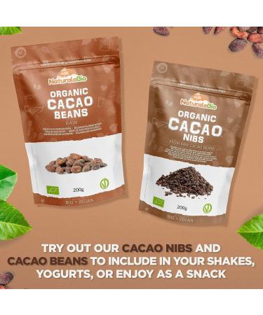 Organic Peruvian Cacao Powder 200g - Pure Source of Magnesium, Manganese, and Phosphorus - Buy Online on GoSupps.com