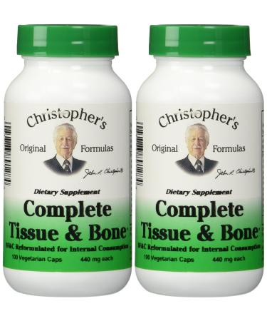 Dr. Christophers Formulas Complete Tissue and Bone 100 X 2