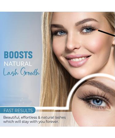 Lash Booster & Brow Enhancer Serum for Longer, Fuller & Thicker Eyelashes and Eyebrows - Buy Online on GoSupps.com