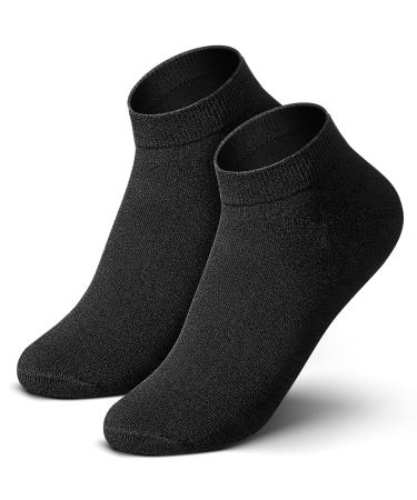 Ionic Silver Socks Unisex Silver Infused Socks Sweat Wicking Socks for Men Women