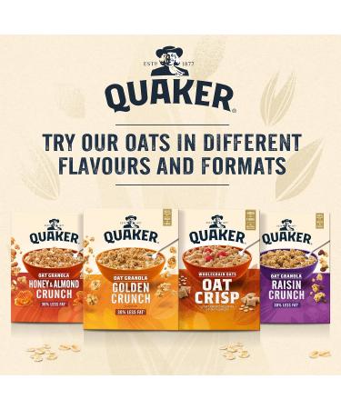 Quaker Oat Crisp Original Cereal 375g - Pack of 1 | Delicious Breakfast Option - Buy Online on GoSupps.com