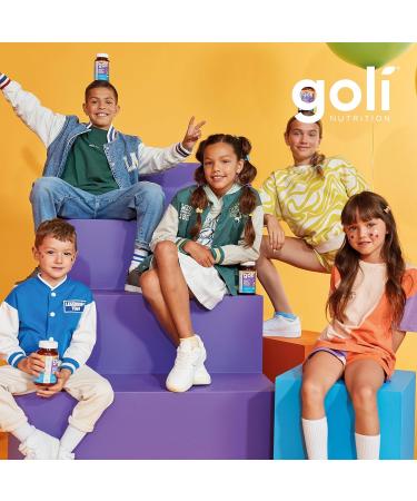 Goli Nutrition Kids Complete Multi Gummis Multivitamin for Kids 80 Vegan Gums Gelatin Free Vegetarian Gluten Free Soy Free Non-GMO - Buy Online on GoSupps.com